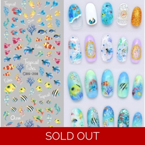 Under The Sea Water Decals